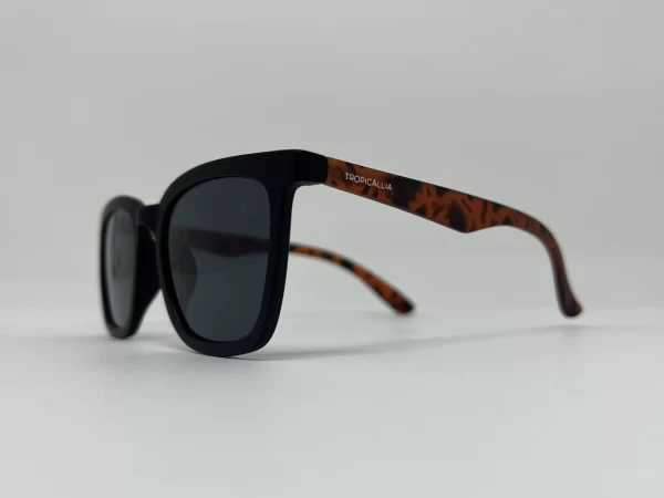 oculos cabana preto + animal print