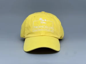 bone dad hat amarelo