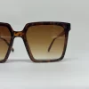 oculos designer animal print