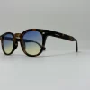 oculos tanned animal print lente azul