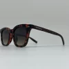 oculos tropical mirage animal print+madeira