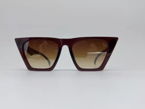 oculos vintage modern marrom