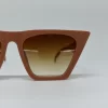 oculos vintage modern salmão
