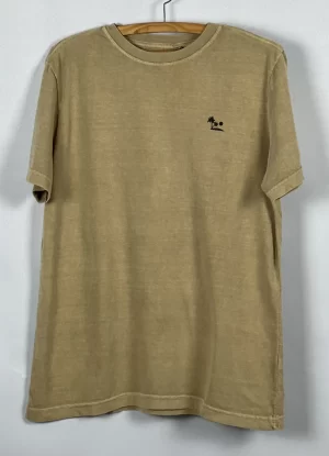 camiseta quadros estonada areia