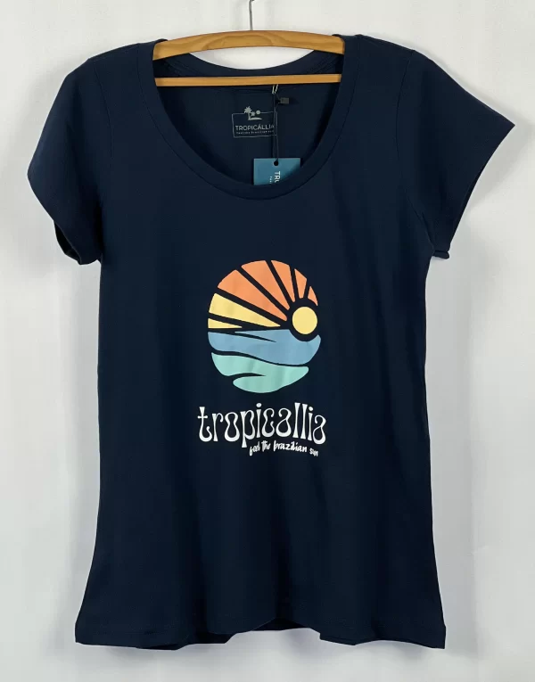 camiseta babylong sunset azul