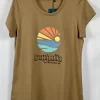 camiseta babylong sunset caramelo