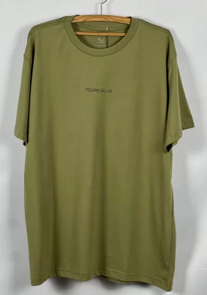 camiseta premium surf verde oliva